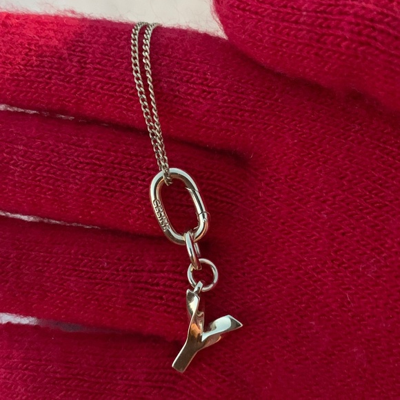 CELINE Golden Metal Necklace - Picture 7 of 12